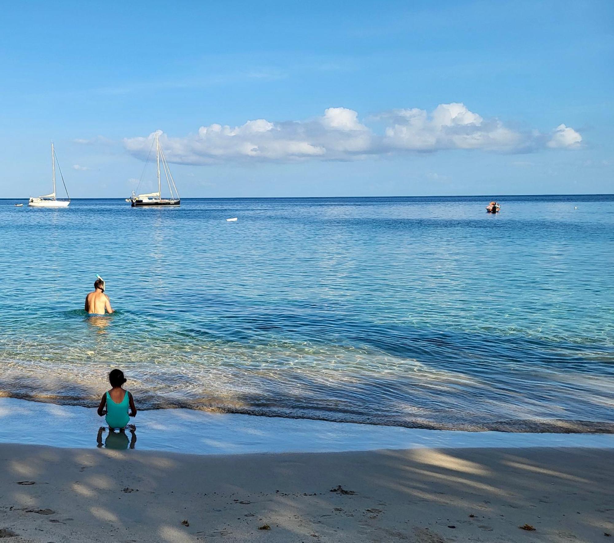 Vue Magnifique Sur La Nature , Proche Des Plages 4 A 6 Pers Rivière-Pilote 外观 照片
